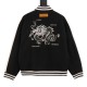 Louis Vuitton Chinese Dragon Embroidery Patchwork Baseball Jacket Coat