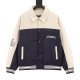 Louis Vuitton Colorblocked Baseball Jacket Coat