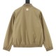 Louis Vuitton Ferdinand Embroidered Silhouette Baseball Flight Jacket