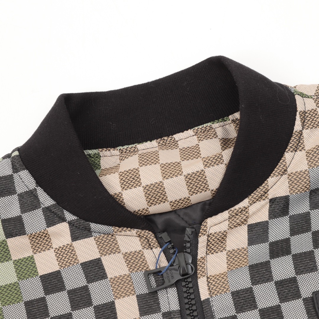 Louis Vuitton Checkered Flight Jacket 