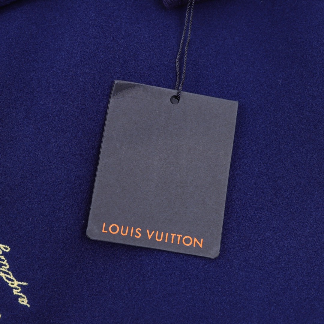 Louis Vuitton Cartoon Embroidery Baseball Jacket 