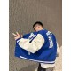 Louis Vuitton V Letter Embroidery Spliced Baseball Jacket Jacket