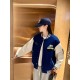 Louis Vuitton Cartoon Embroidery Baseball Jacket 