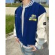 Louis Vuitton Cartoon Embroidery Baseball Jacket 