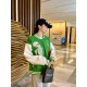 Louis Vuitton Skull Embroidery Patchwork Baseball Jacket Coat