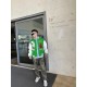 Louis Vuitton Skull Embroidery Patchwork Baseball Jacket Coat