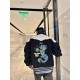  Louis Vuitton Appliquéd Logo Patchwork Baseball Jacket Coat