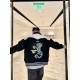  Louis Vuitton Appliquéd Logo Patchwork Baseball Jacket Coat