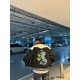  Louis Vuitton Appliquéd Logo Patchwork Baseball Jacket Coat