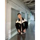  Louis Vuitton Appliquéd Logo Patchwork Baseball Jacket Coat