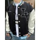 Louis Vuitton Appliquéd Logo Patchwork Baseball Jacket Coat