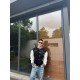 Louis Vuitton Appliquéd Logo Patchwork Baseball Jacket Coat