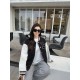 Louis Vuitton Appliquéd Logo Patchwork Baseball Jacket Coat