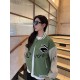 Louis Vuitton Badge Embroidery Patchwork Baseball Jacket Coat