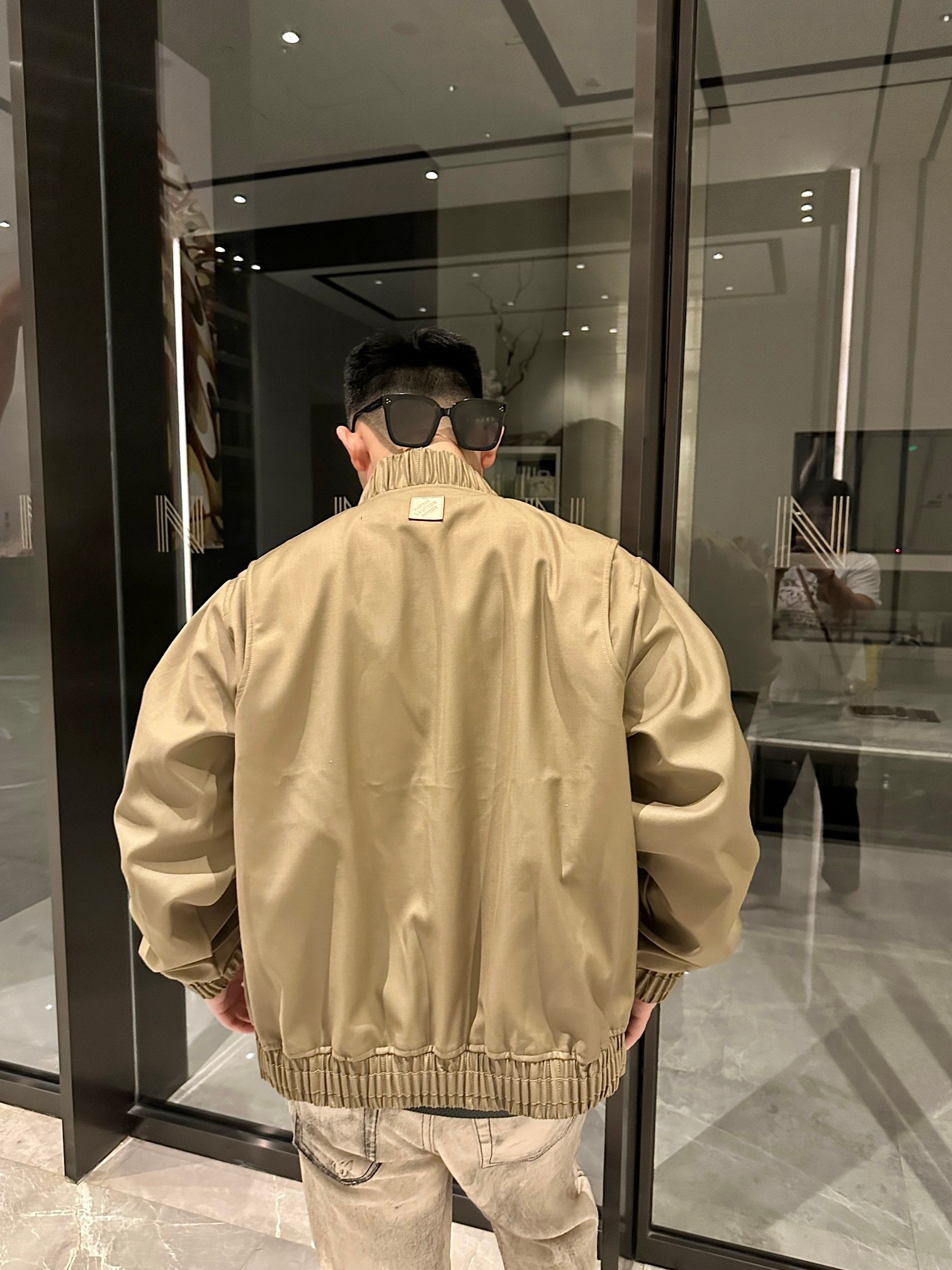 Louis Vuitton Embroidery Baseball Jacket 