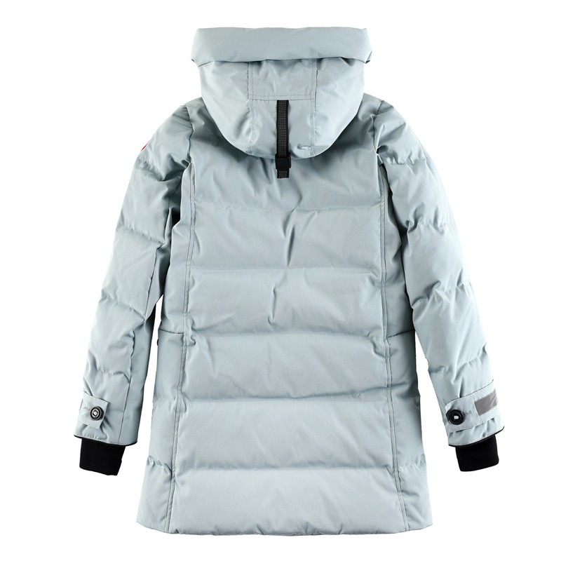 Canada Goose Women's Merritt Hooded Slim-Fit Mid-Length Down Jacket