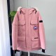 Canada Goose Expedition Parka Unisex Mid-Length Pink