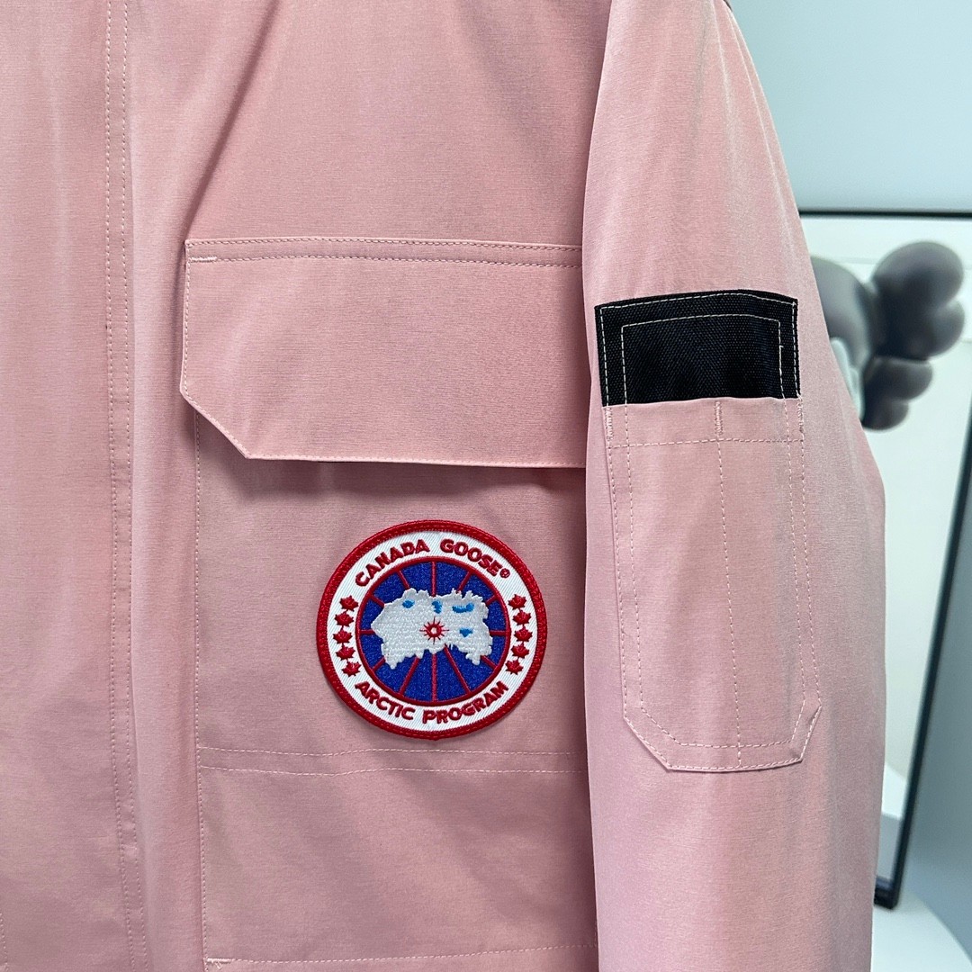 Canada Goose Expedition Parka Unisex Mid-Length Pink