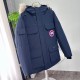 Canada Goose Expedition Parka Unisex Mid-Length Navy