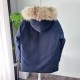 Canada Goose Expedition Parka Unisex Mid-Length Navy