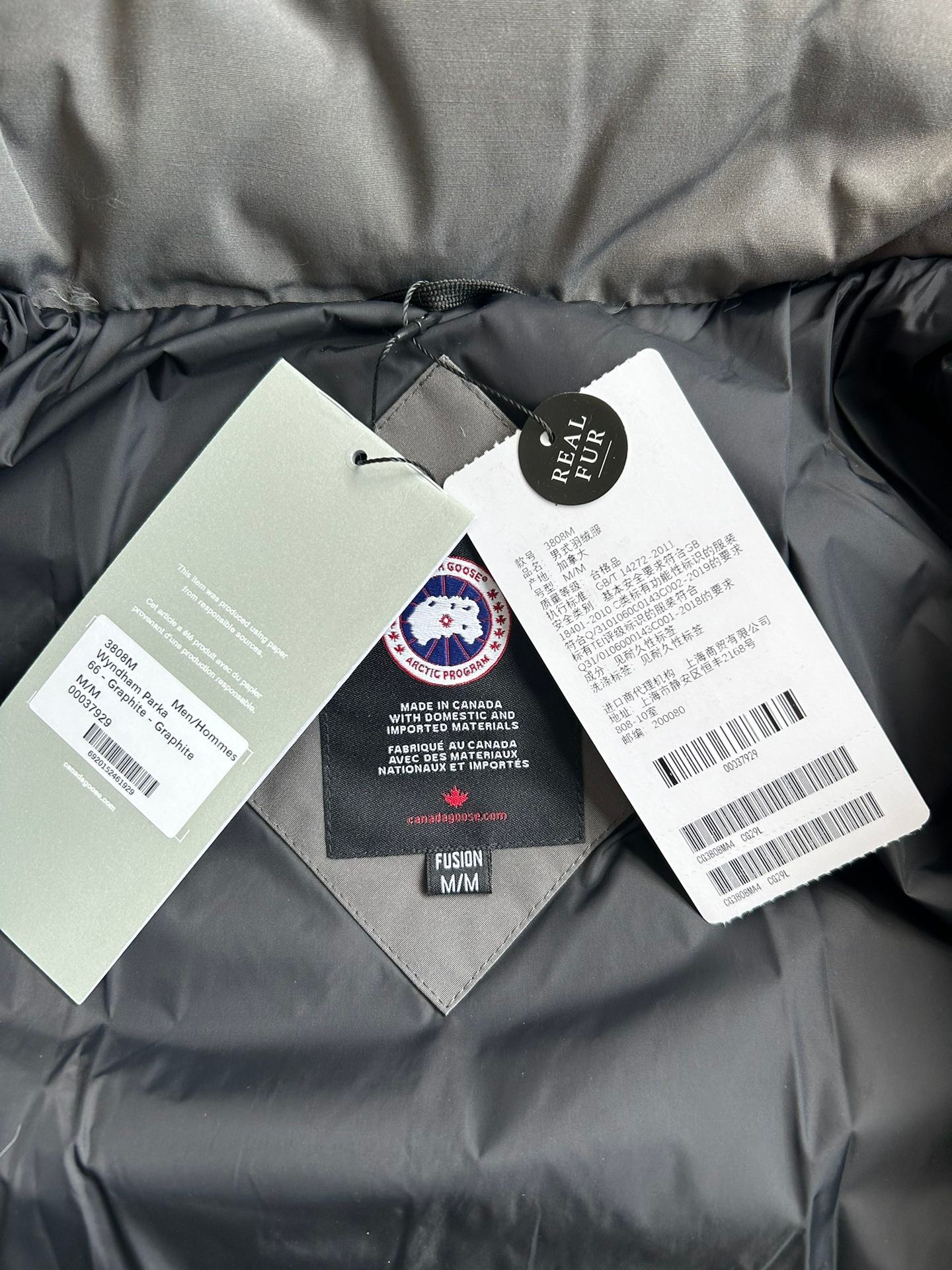 Canada Goose Wyndham Classic Parka Down Jacket Unisex