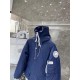 Canada Goose White Label Short Down Jacket Blue