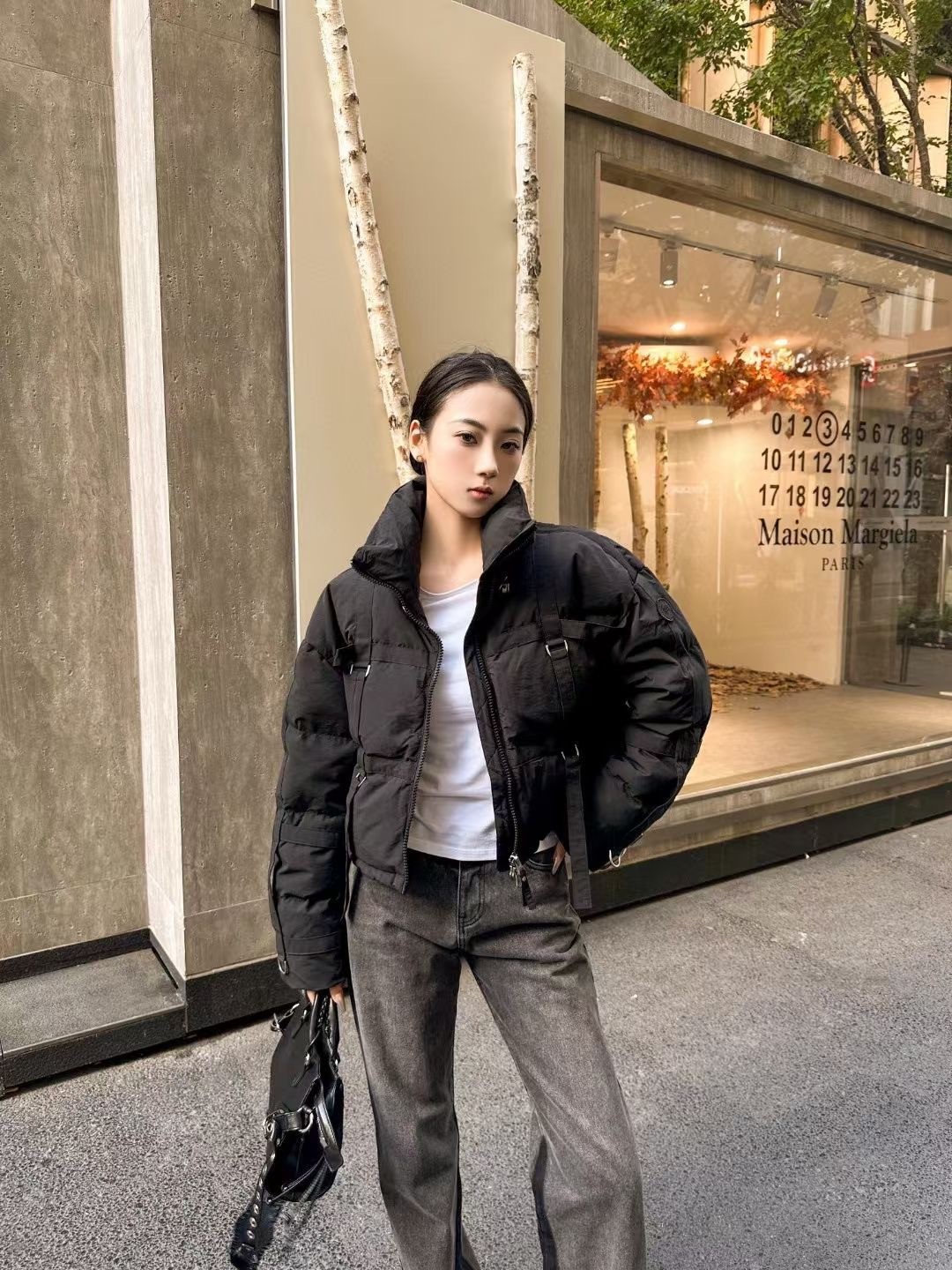 Canada Goose Collaborated Shoulder Strap Down Jacket