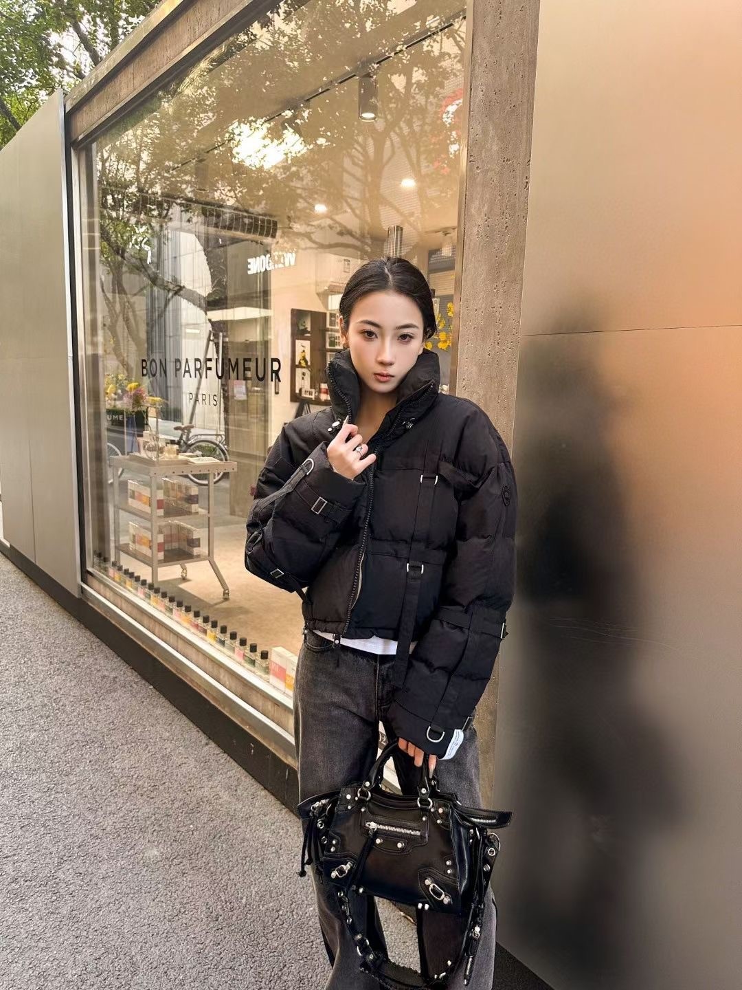 Canada Goose Collaborated Shoulder Strap Down Jacket