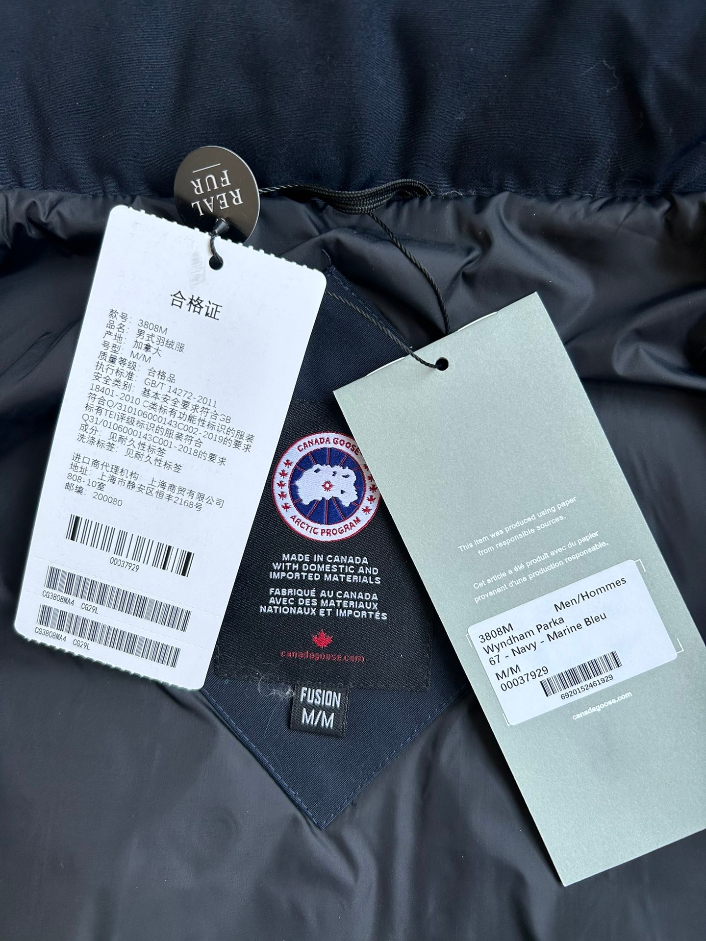 Canada Goose Wyndham Classic Parka Down Jacket Unisex