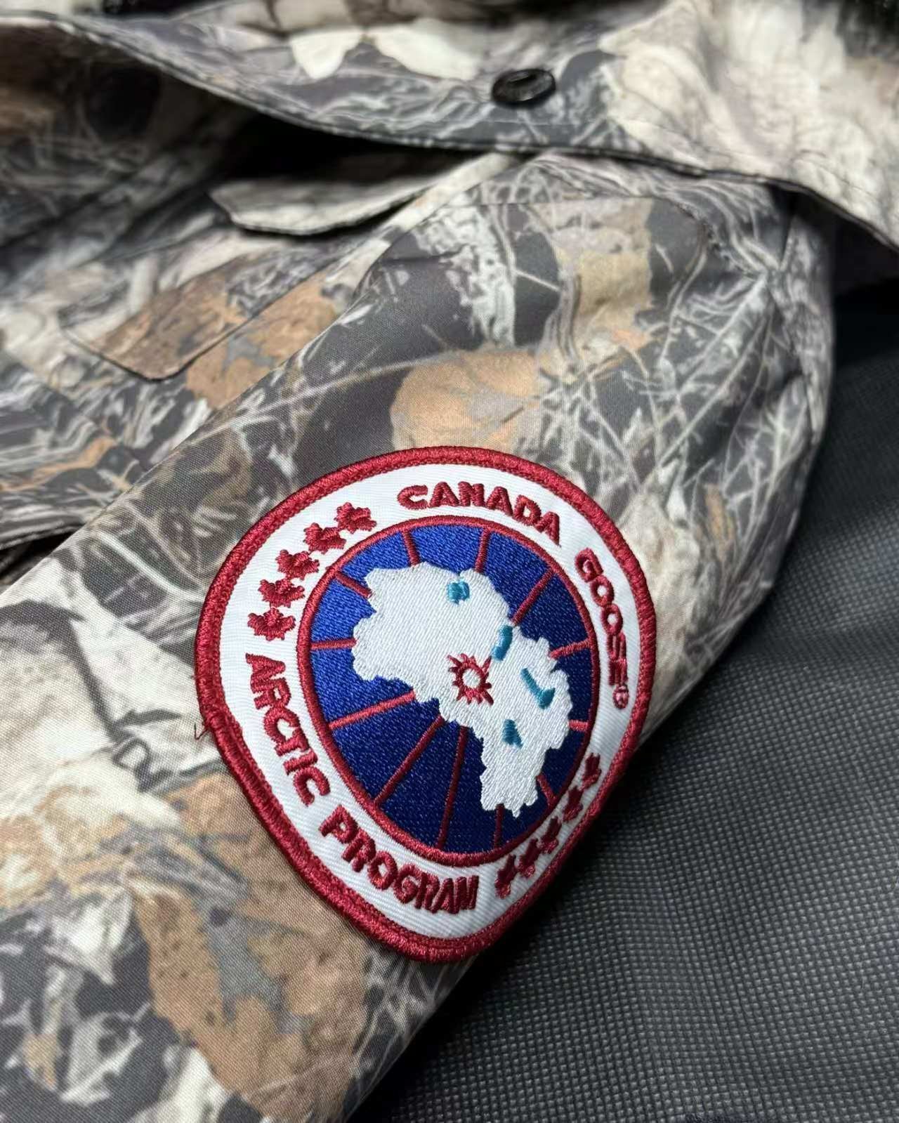 OVO x CANADA GOOSE Owl Collaboration Terrain Parka Down Jacket