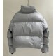  Canada Goose Cypress Cropped Puffer Women Down Coat Silver