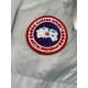  Canada Goose Cypress Cropped Puffer Women Down Coat Silver