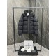 Moncler Madeira Black Warrior Short Men's Down Jacket Coat