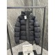 Moncler Madeira Black Warrior Short Men's Down Jacket Coat