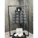 Moncler Madeira Black Warrior Short Men's Down Jacket Coat