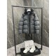 Moncler Madeira Black Warrior Short Men's Down Jacket Coat