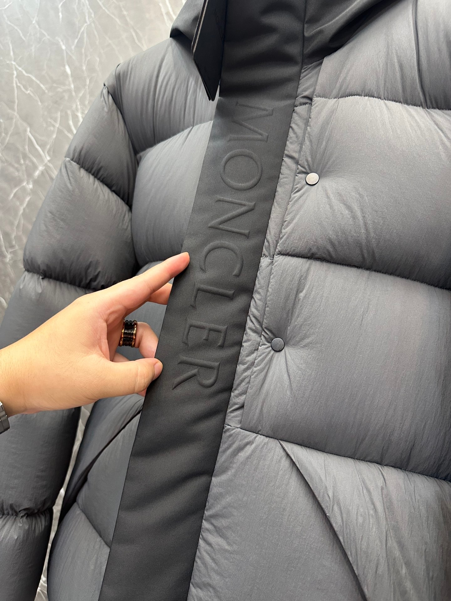 Moncler Madeira Black Warrior Short Men's Down Jacket Coat