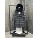 Moncler Boedic Long Women's Down Jacket Coat Black