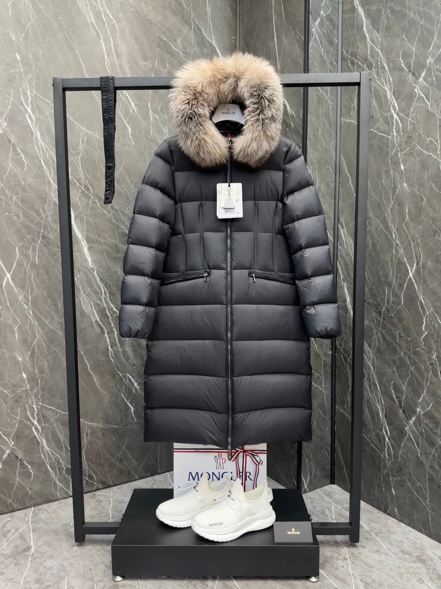 Moncler Boedic Long Women's Down Jacket Coat