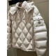 Moncler Averole Men's Short Diamond Check Down Jacket Coat