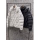 Moncler Averole Men's Short Diamond Check Down Jacket Coat