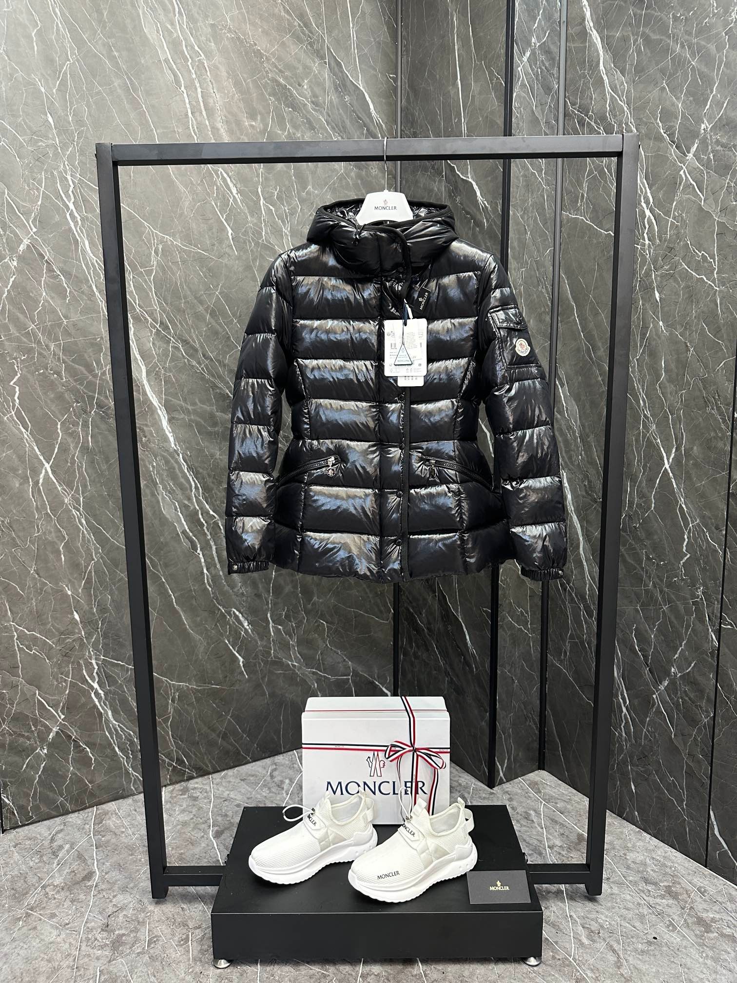 Moncler Boedic Long Women's Down Jacket Coat