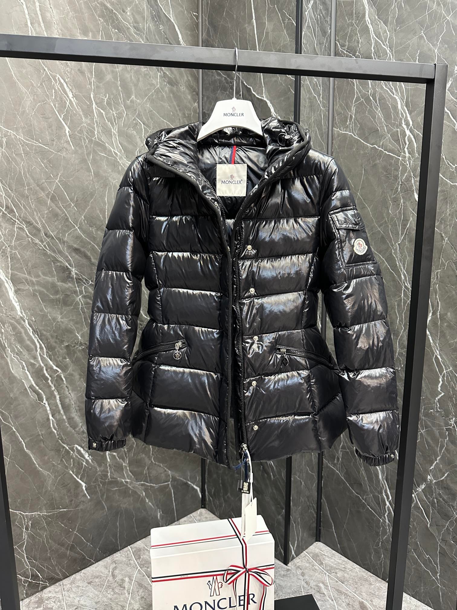 Moncler Boedic Long Women's Down Jacket Coat