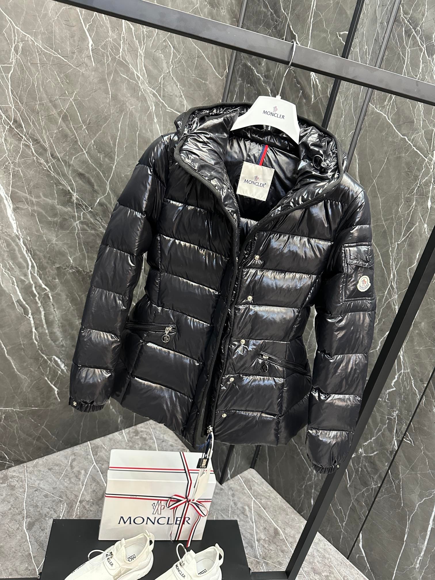 Moncler Boedic Long Women's Down Jacket Coat