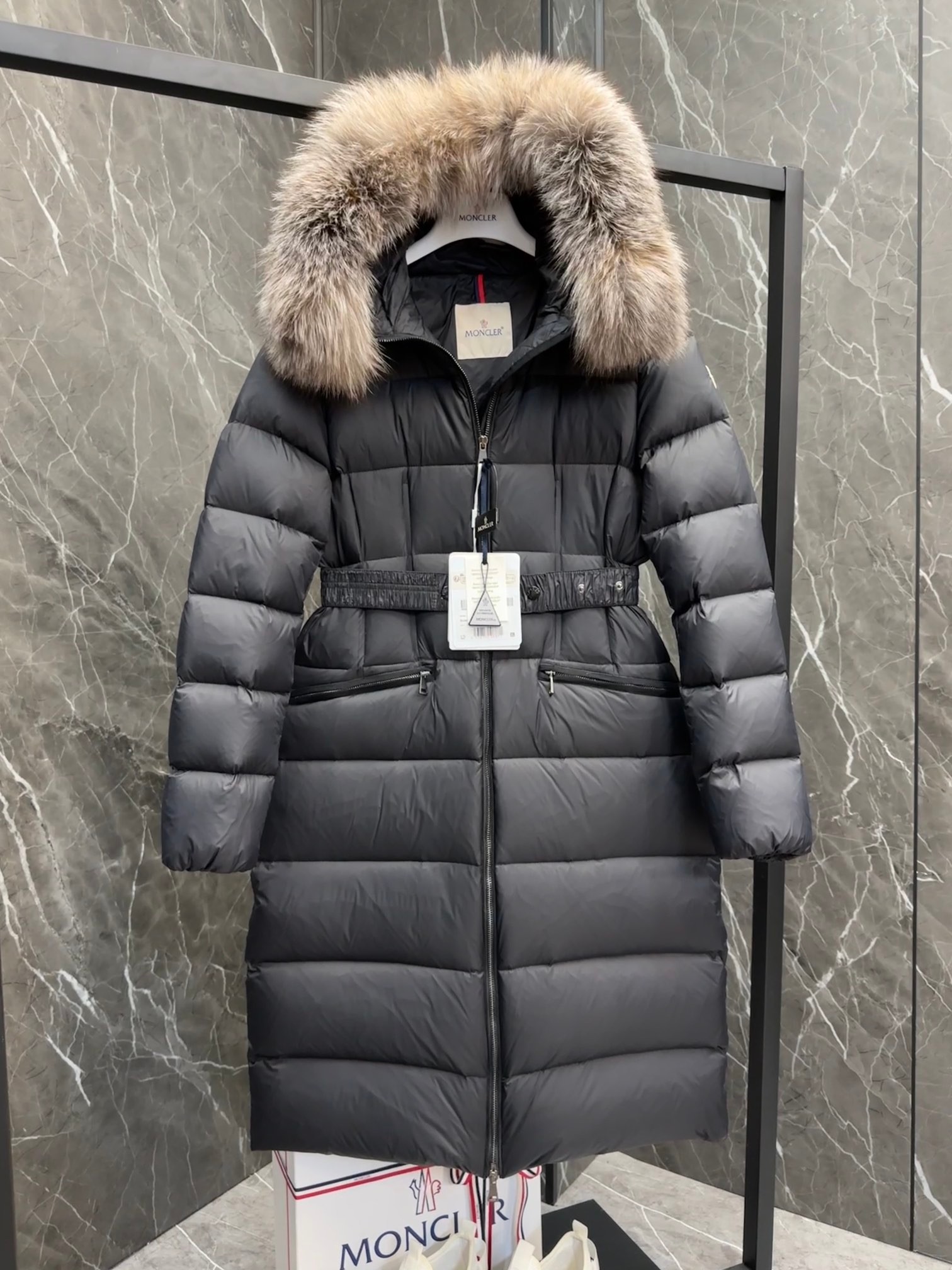 Moncler Boedic Long Women's Down Jacket Coat