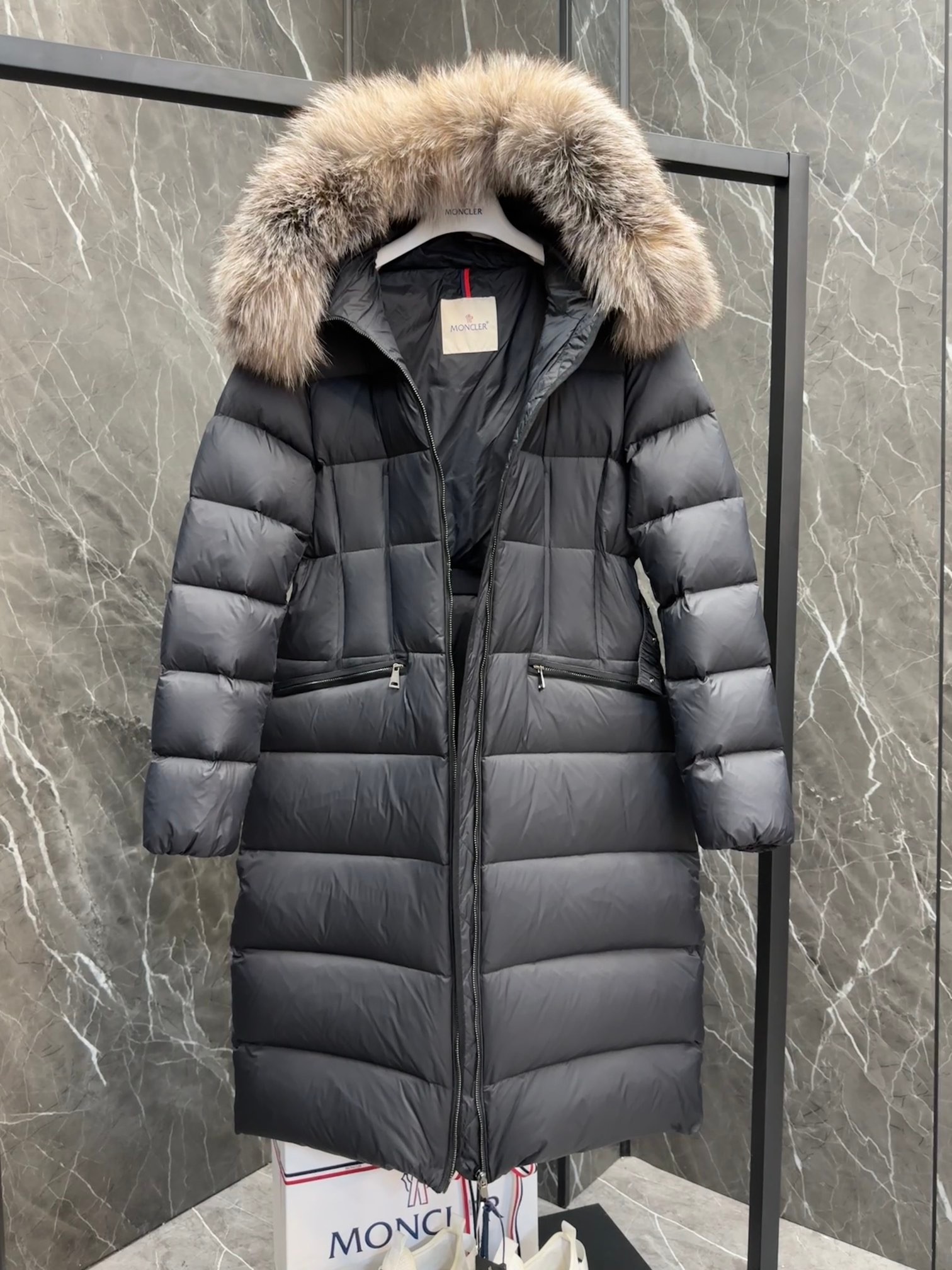 Moncler Boedic Long Women's Down Jacket Coat