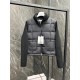 Moncler Women's Wool-Lined Zip-Up Cardigan