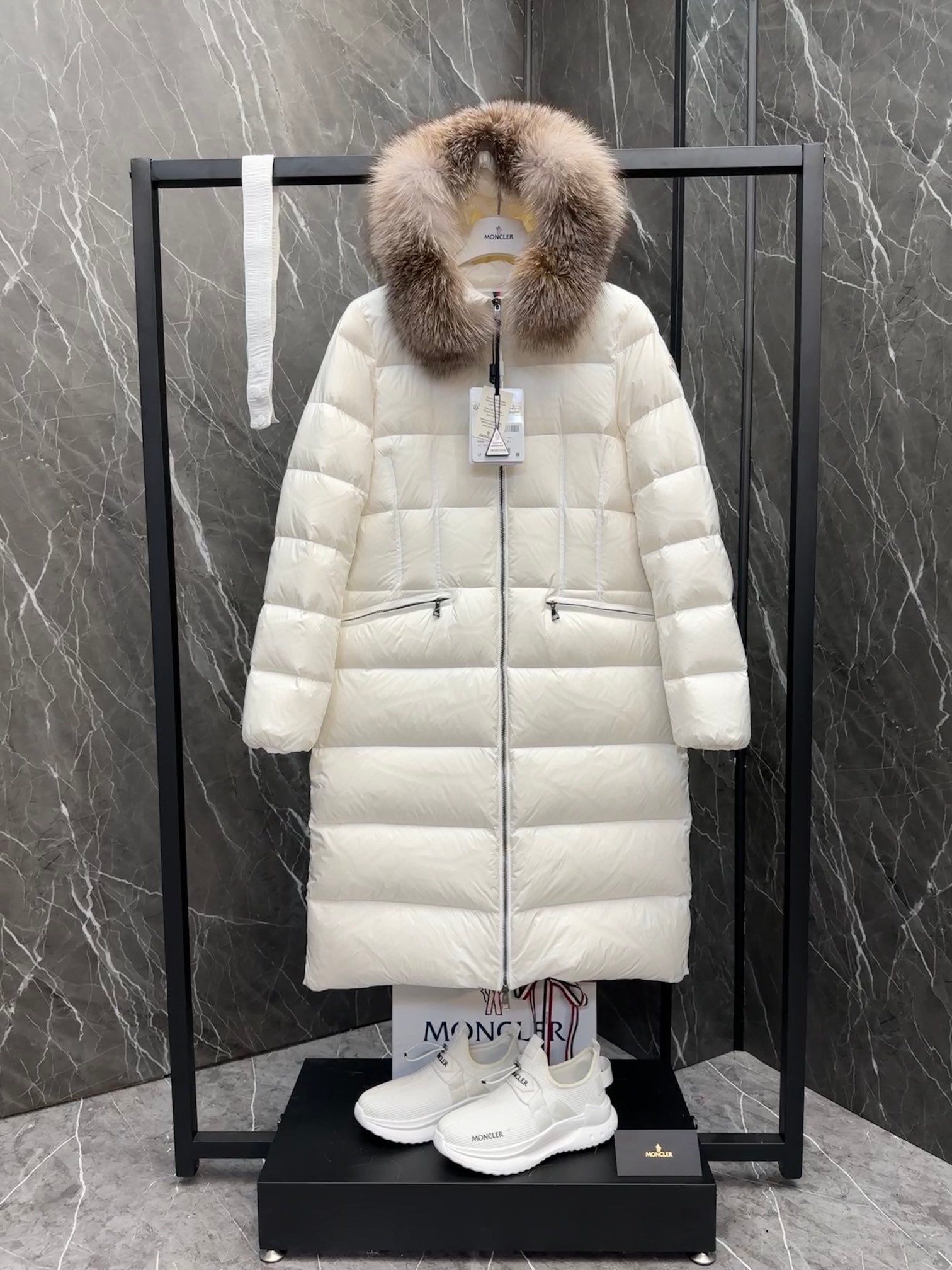 Moncler Boedic Long Women's Down Jacket Coat