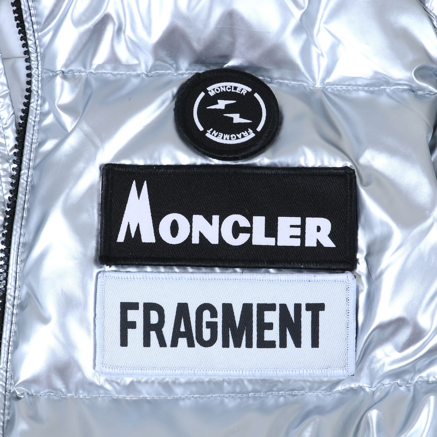 Moncler New Patch Logo Unisex Down Jacket