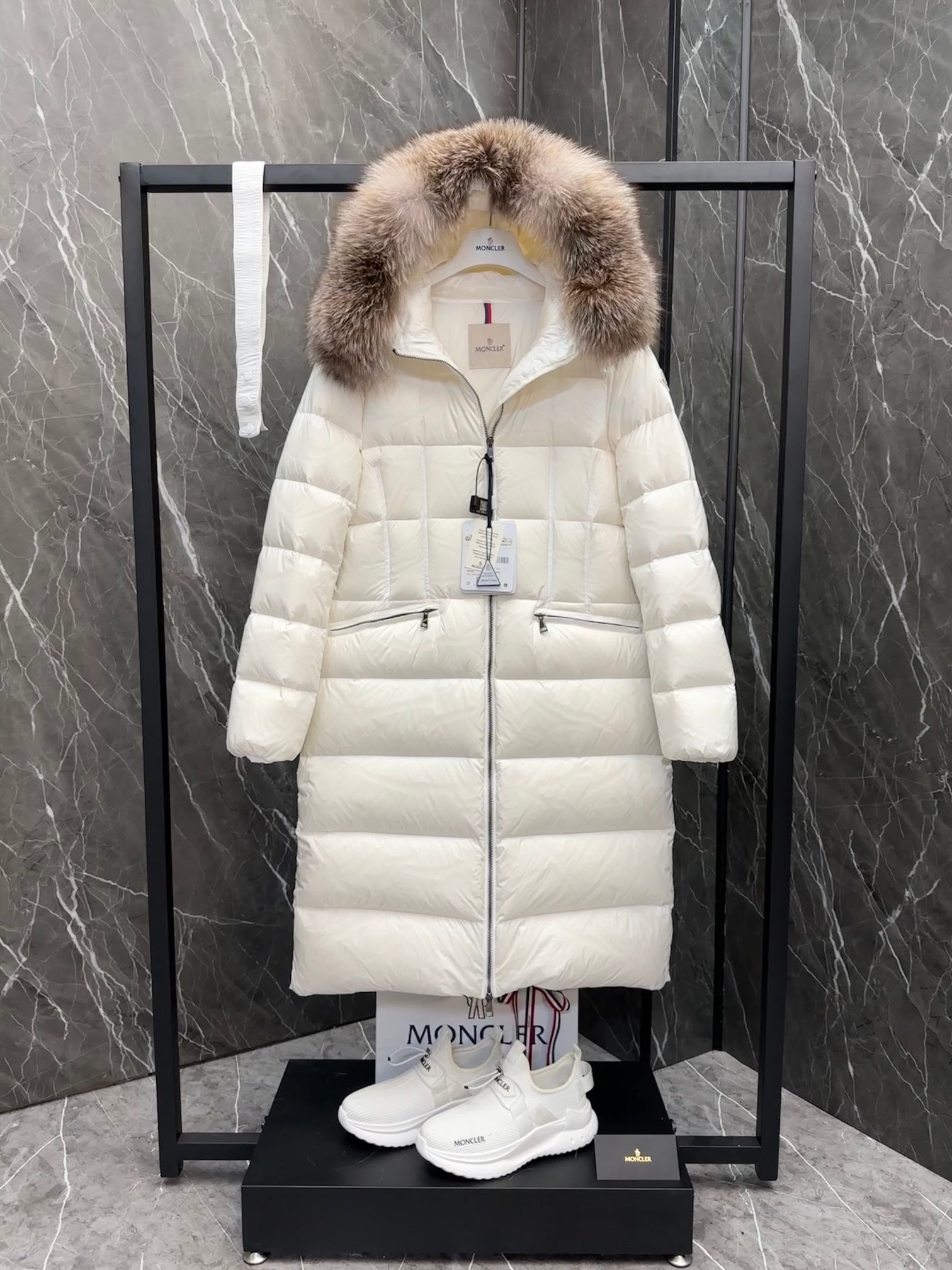 Moncler Boedic Long Women's Down Jacket Coat